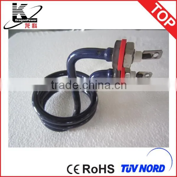 9.5mm square section tubular electric heaters