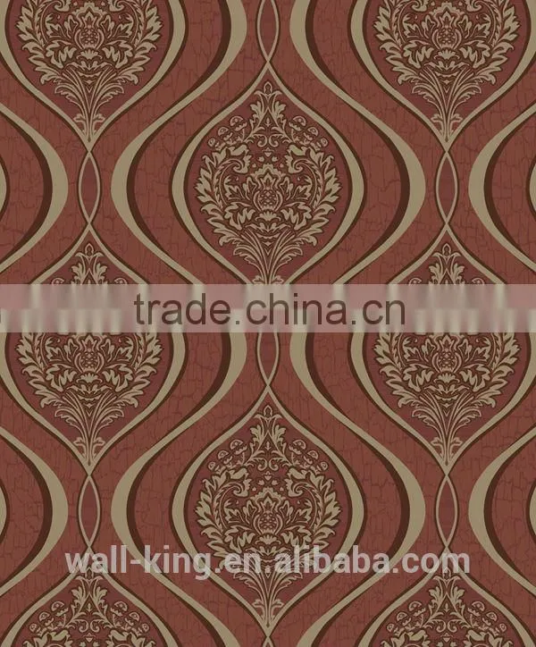 chinese royal style wallpaper red color