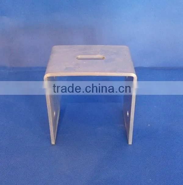 Metal U form Post Support ground pole Anchor