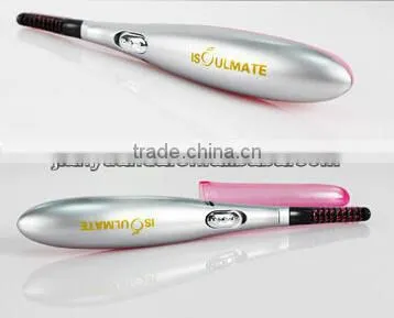 professional plastic heated mini electric eyelash curler