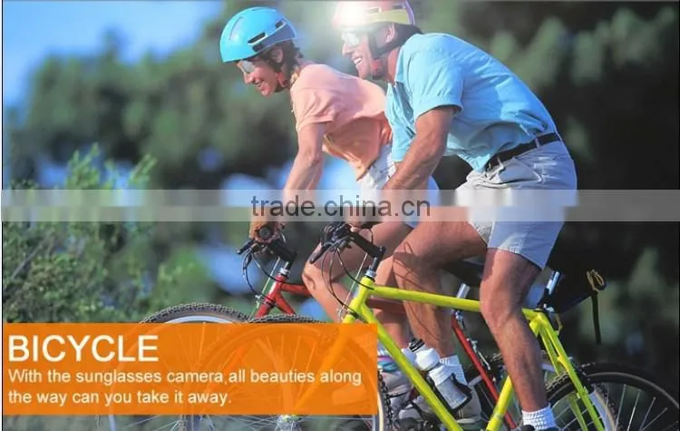 2014 new design mini video camcorder HP 720P sport camera glasses with webcam function JVE - HD01