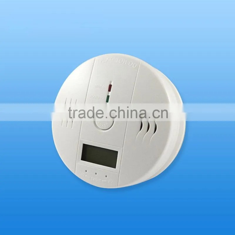 Nice design Carbon Monoxide Detector with LCD display Yard wifi home alarm system integration Ademco