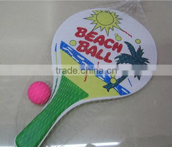 professional wood beach racket,beach bat,beach paddle