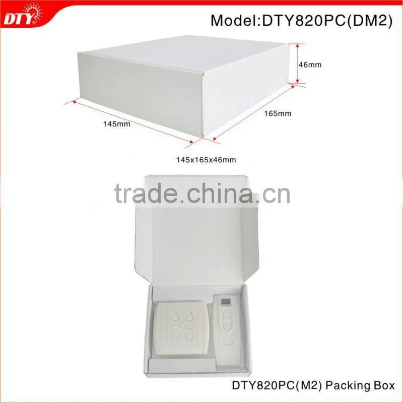 Dual DC tubular motor wireless remote control
