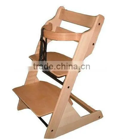 XN-LINK-C07 Wooden baby high chair