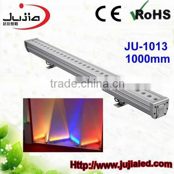 108W LED wall washer light 9w RGB for outdoor DMX control