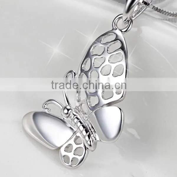 Fashion pendants in korea brass wholesale flying butterfly pendants