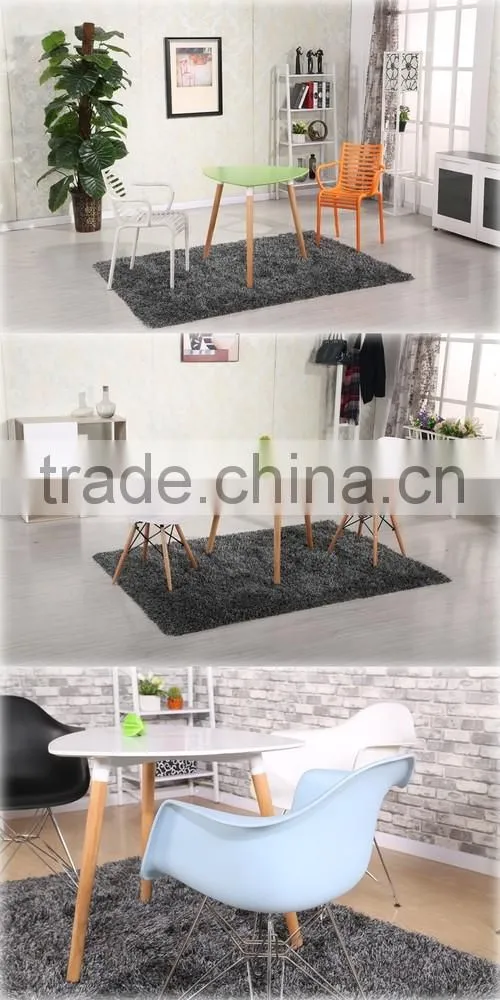 Promotion Modern furniture triangle coffee table with legs