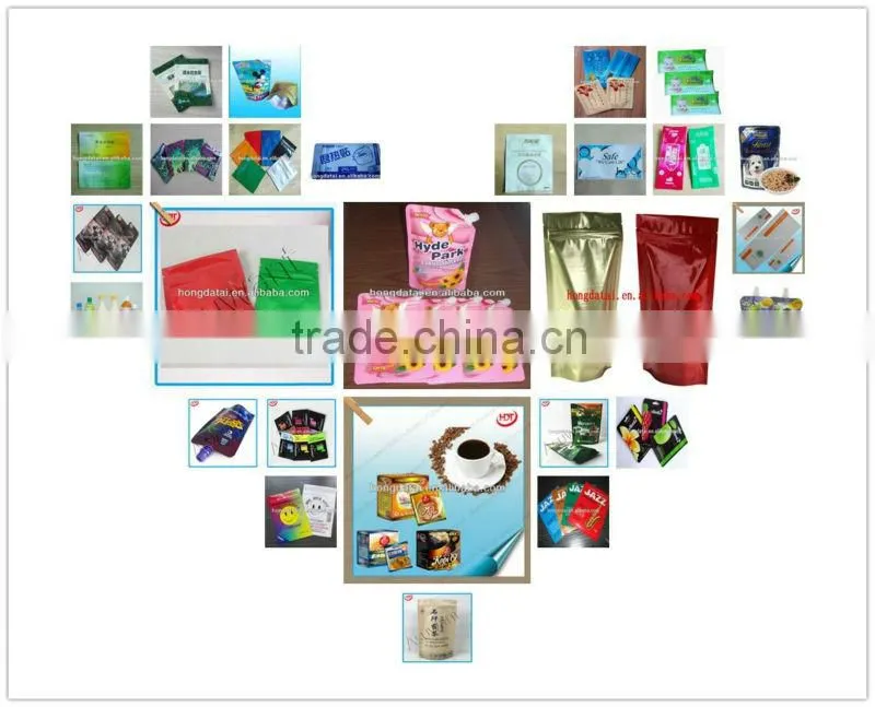Wholesale Aluminum foil food packaging for tea or coffee zipper bag pouch