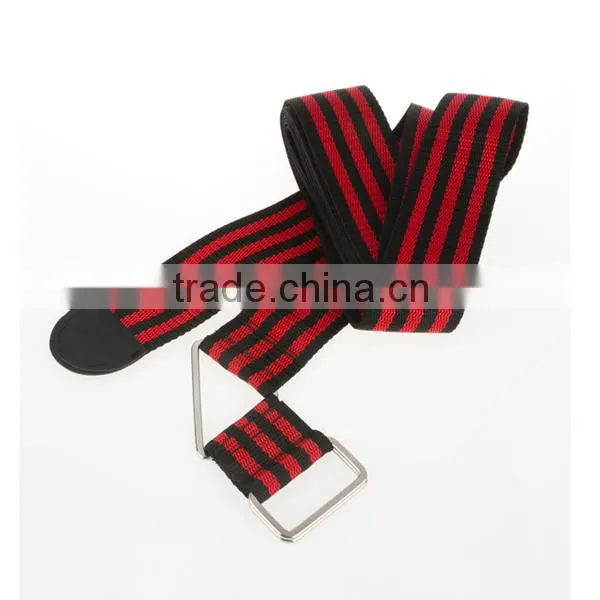 Factory direct sale high quality 4 M length red &black luggage strap