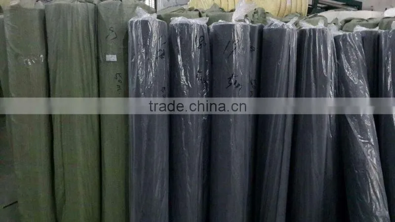 Needle punching nonwoven polyester felt fabric