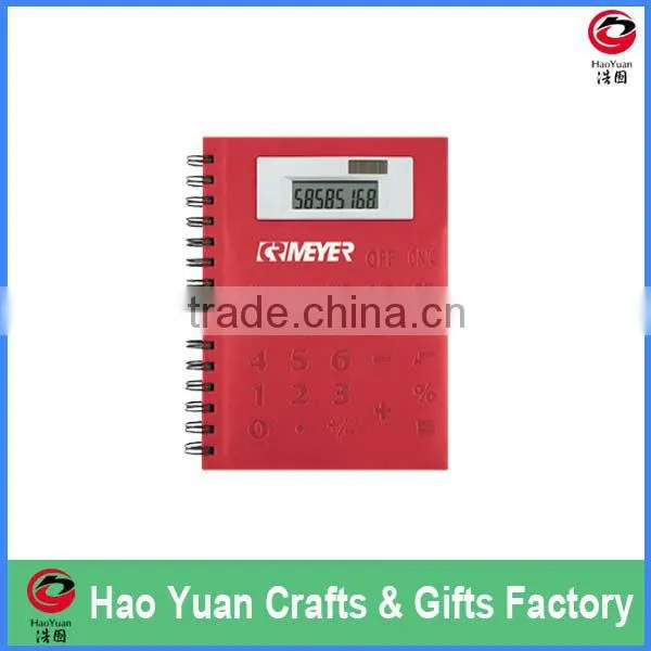 Executive A5 calculator notebook with notepad-HYJB020