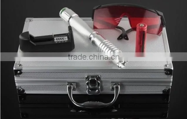 Portable Super High Power Military Grade Green Laser Pointer 300mW Adjustable Focus Powerful Lazer Visible Beam China
