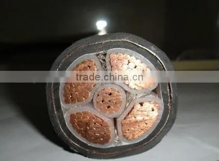 4 core copper cable/power cable--Cu/XLPE/STA/PVC