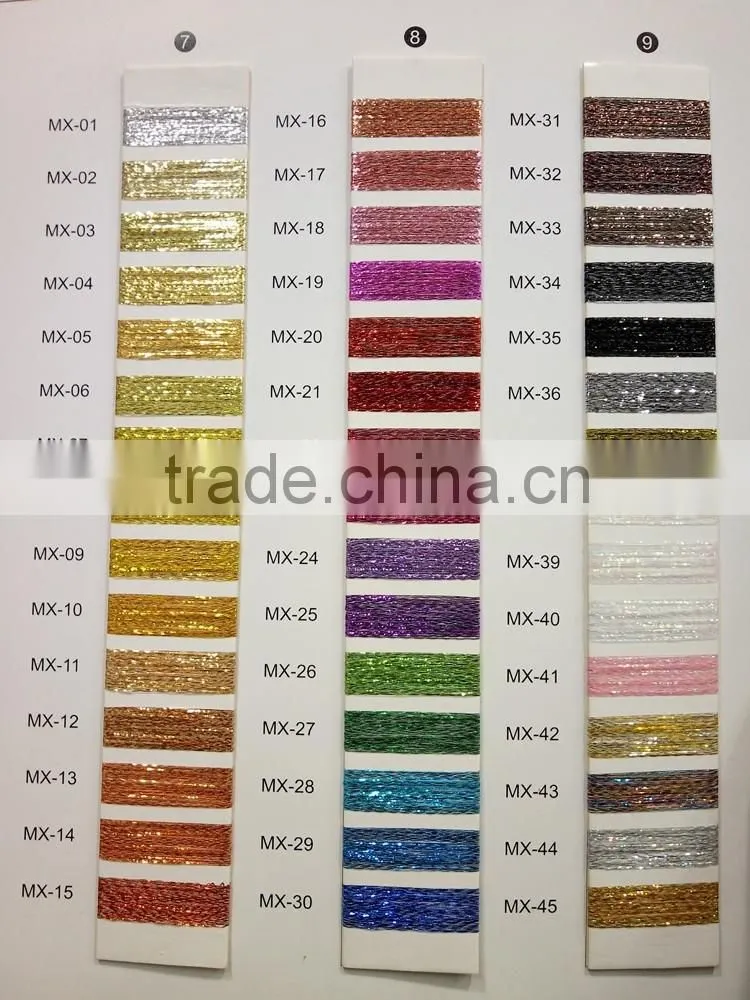 alibaba express metallic embroidery thread yarn in cheap price for embroidery and knitting be in