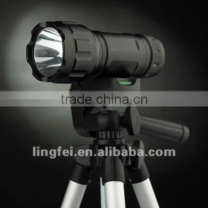 High power with white and blue light aluminium 3 W LED fishing light,/torch