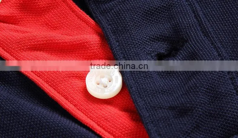 wholesale china mens bulk plain color 100% cotton polo shirts