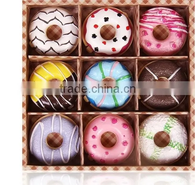 Mendior wholesale Doughnut gift lip balm set fruit lip balm organic 9pcs/set/box support OEM