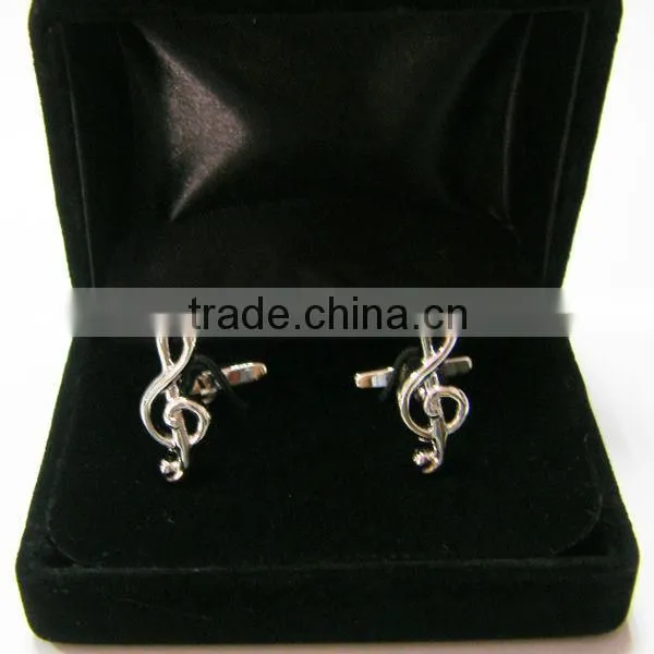 High-end fashion elegant Jewelry box packaged funny cufflink tie clips