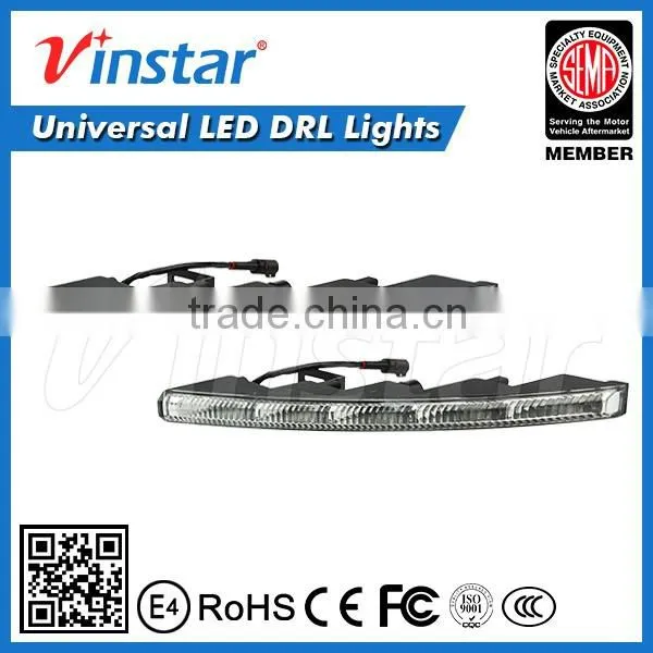 car parts accessories Universal curve drl light for A udi,B enz,V W,BW