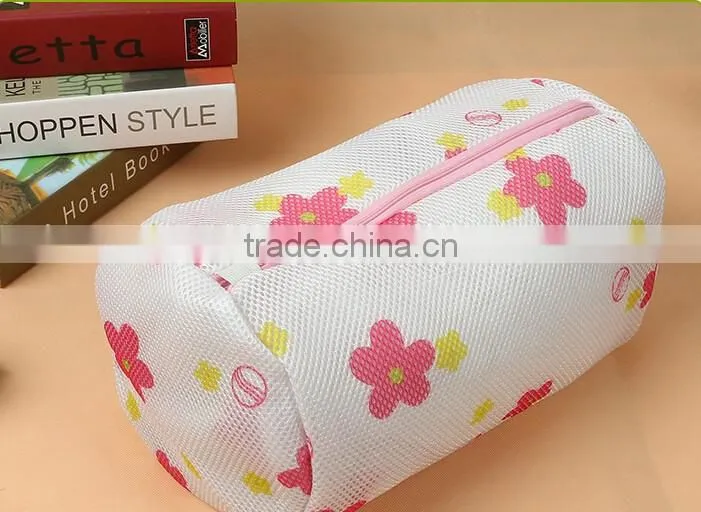 YIWU RODA 100% polyester sandwich printed thicken washing bag