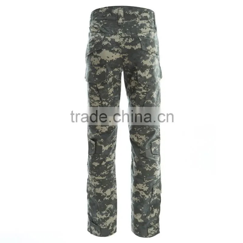 65%polyester 35%cotton 210g rip-stop ACU Color Tactical Pants