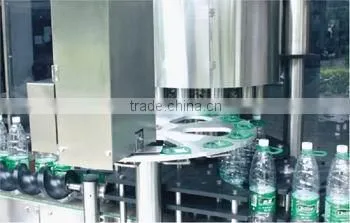 Fully-automatic plastic bottled handle inserts machine