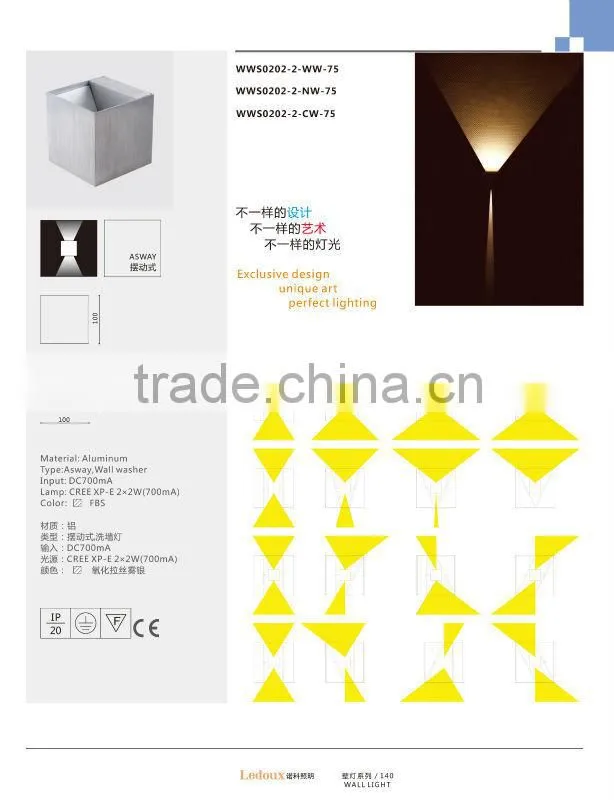 adjustable wireless led mounted wall lamp