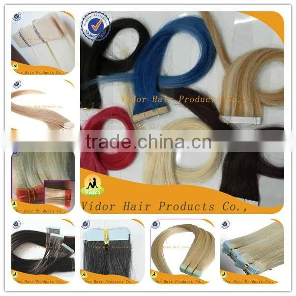 Tape Hair Extensions Tape In Raw Unprocessed 100% Brazilian Virgin Hair