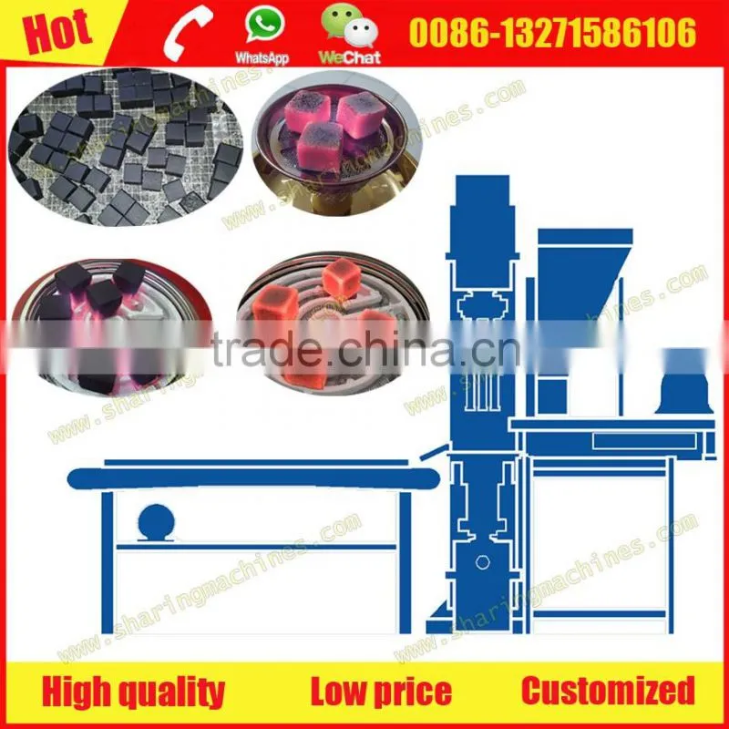 High tech hydraulic hookah coal making machine with 5% discount