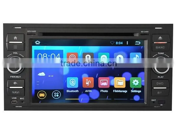 Quad Core Android 4.4 Car DVD Player Multimedia Headunit for FORDC-MAX