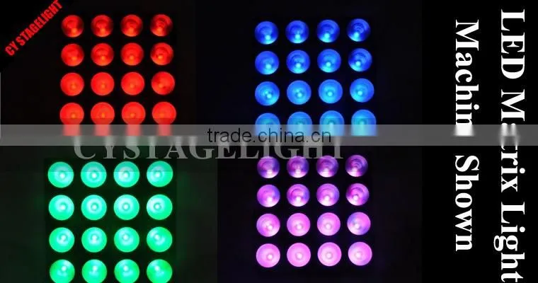 16x9W RGB 3 in 1 LED Matrix Light