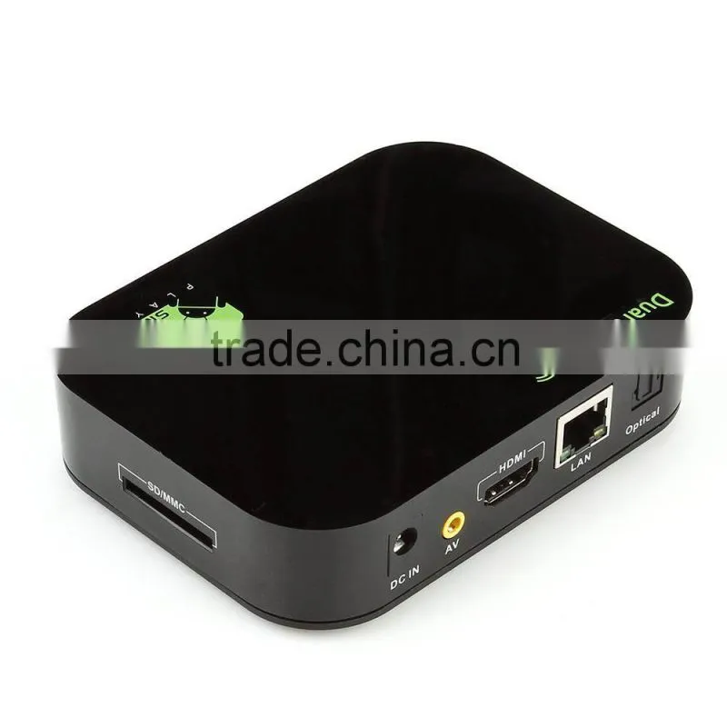 android 4.2 xbmc pre-installed 3d smart tv box,network media player OEM/ODM orders supported