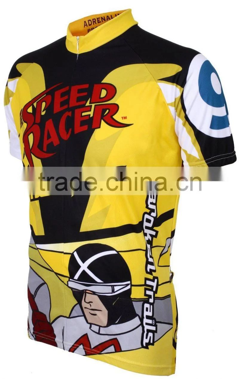 wholesale bike jersey stylish short sleeve printed mountain bike jersey wear