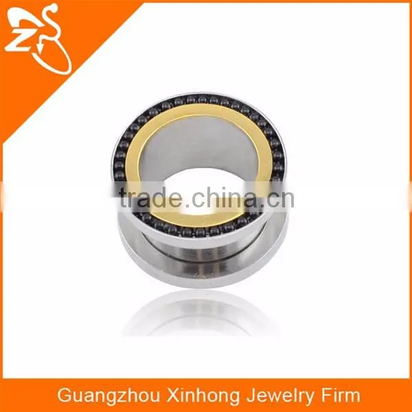 Fashion Earring tunnel jewelry Fashion design tunnel plug body jewelry