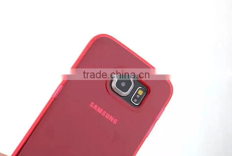 Durable Hard Clear Soft TPU Cover For Samsung S6/S6 Edge