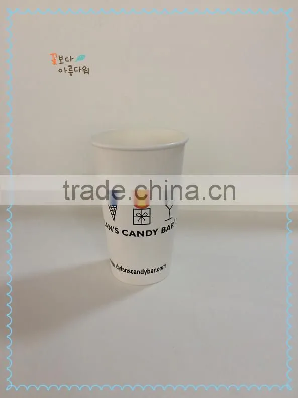 custom design soda drink paper cup, high quality soda drink paper cups