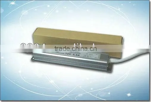 Waterproof led driver 30W 24V IP67 power supply with SAA CE new style