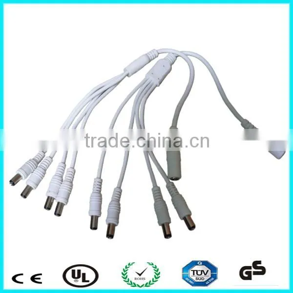 0.4M 5.5mm2.1mm 1 to 5 cctv dc power cable
