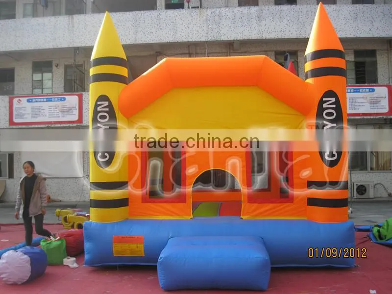 Cheap residential nylon China inflatable jumping houses castle for sale