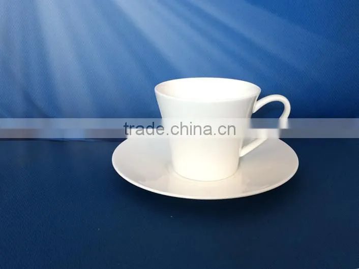 230cc coffee Bone China Cup&Saucer Set porcelain ware
