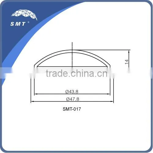 1.7" Dome Covers