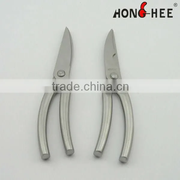 Hollow Handle Stainless Steel Poultry Scissors