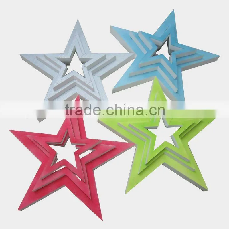 YIWU hanging christmas star for decoration/styrofoam star