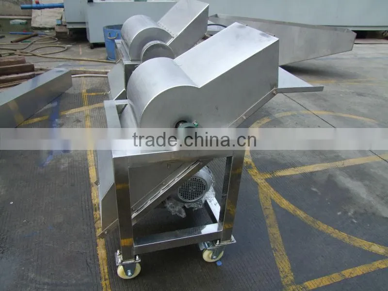 Industrial ice block making machine with ice crusher