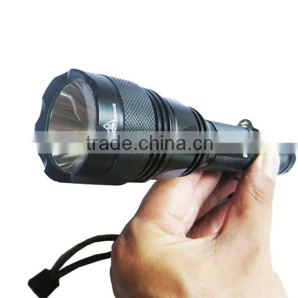 F18 xm-l t6 led rechargeable camping Police torch flashlight