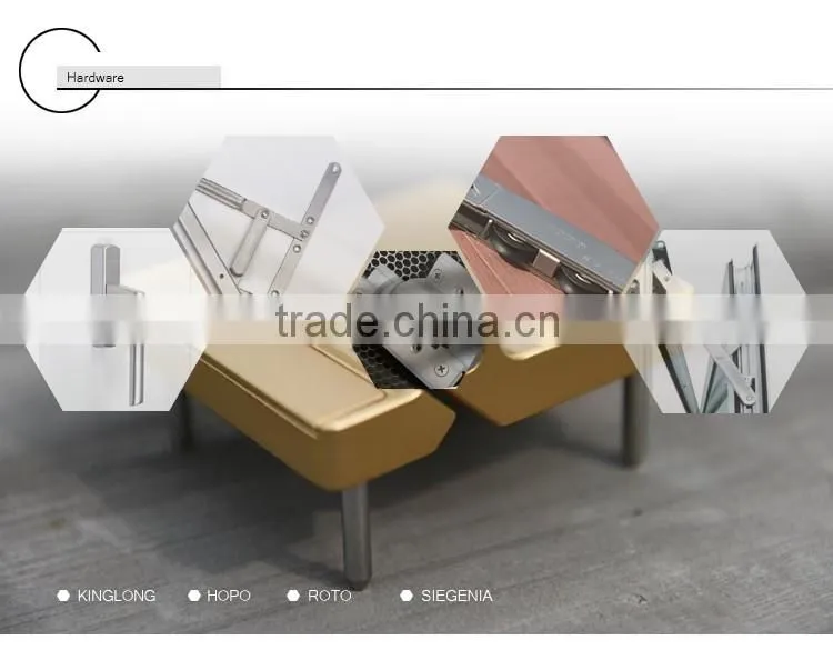 2016 top supplier tansive construction Australia standard aluminium sliding glass reception windows