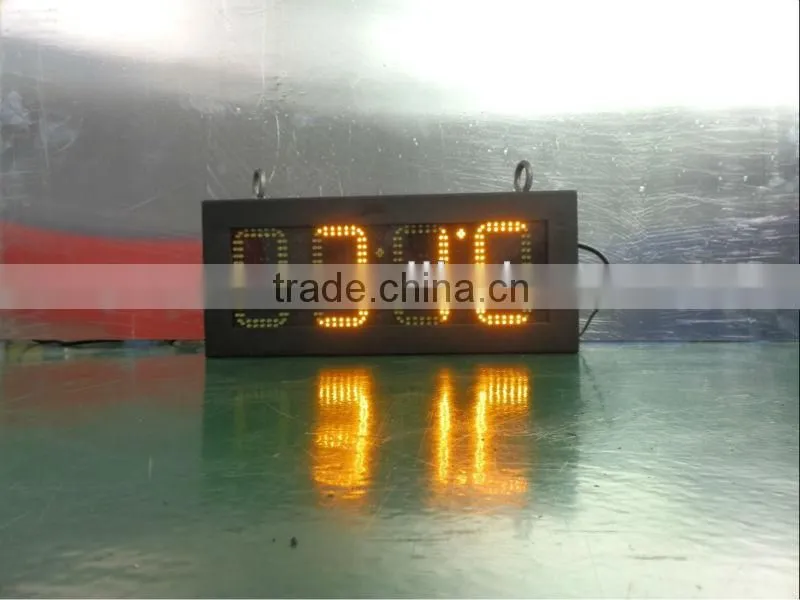 LED time and temperature signs, P20 red outdoor waterproof high quality alibaba express led time temperature sign