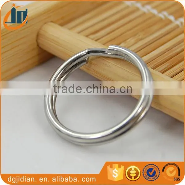 Fashion high quality 25mm metal split key rings,metal split ring