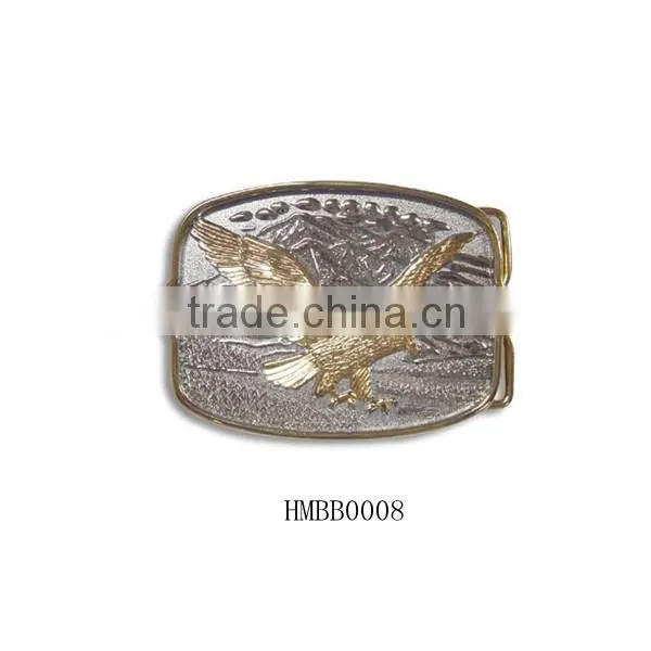 Printed lion military belt buckles